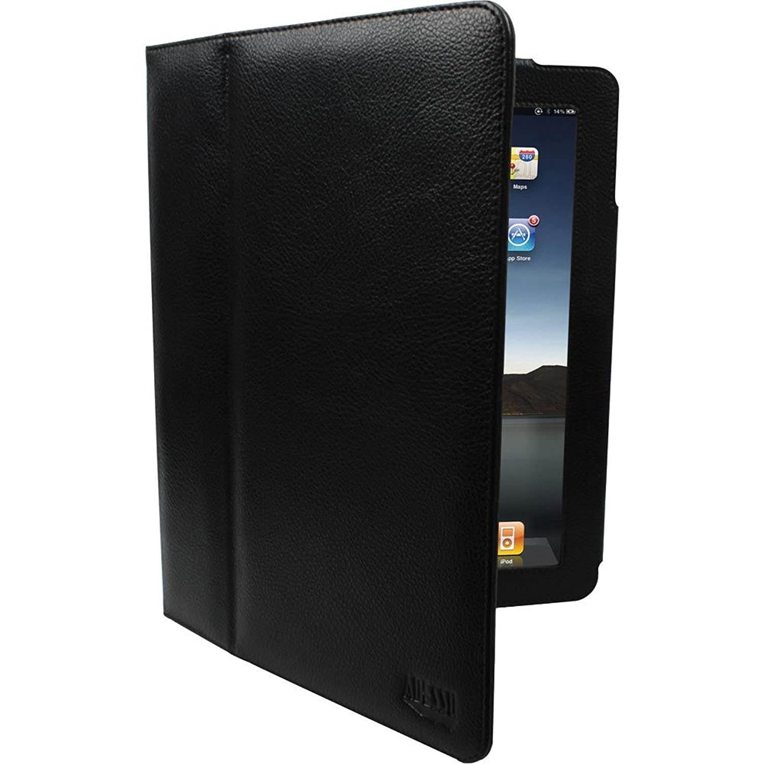 Ipad Case Black Leather