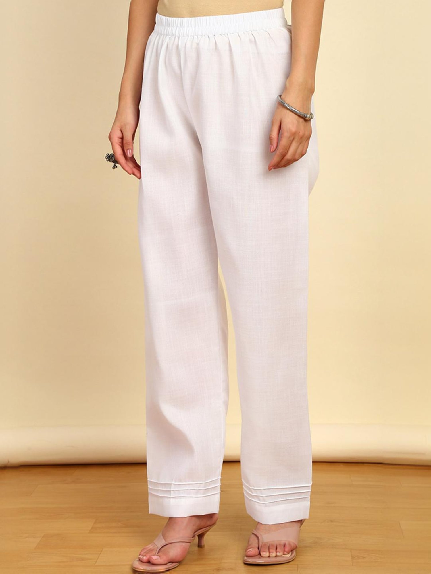 Soch Womens Pink Floral Print Cotton Unstitched Dress Material With Schiffli