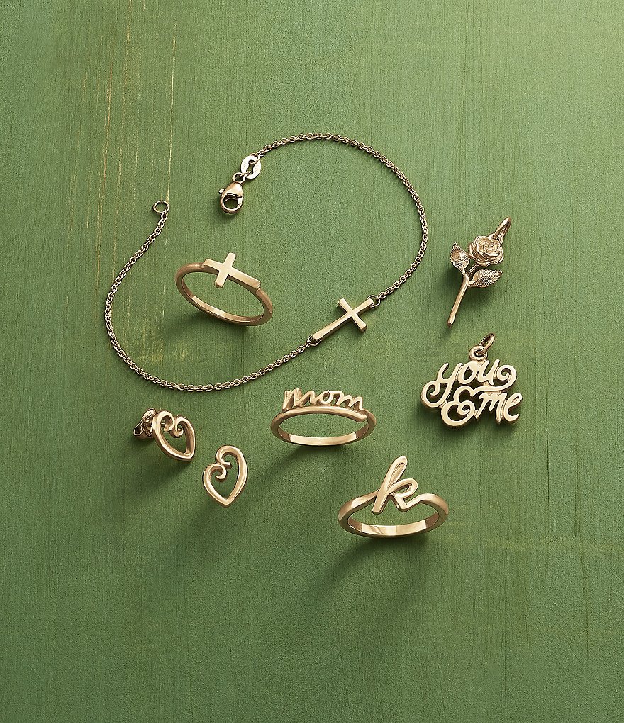 Pompeii3 Antique Yellow Gold 1/2ct Diamond Right Hand Ring - Size 9