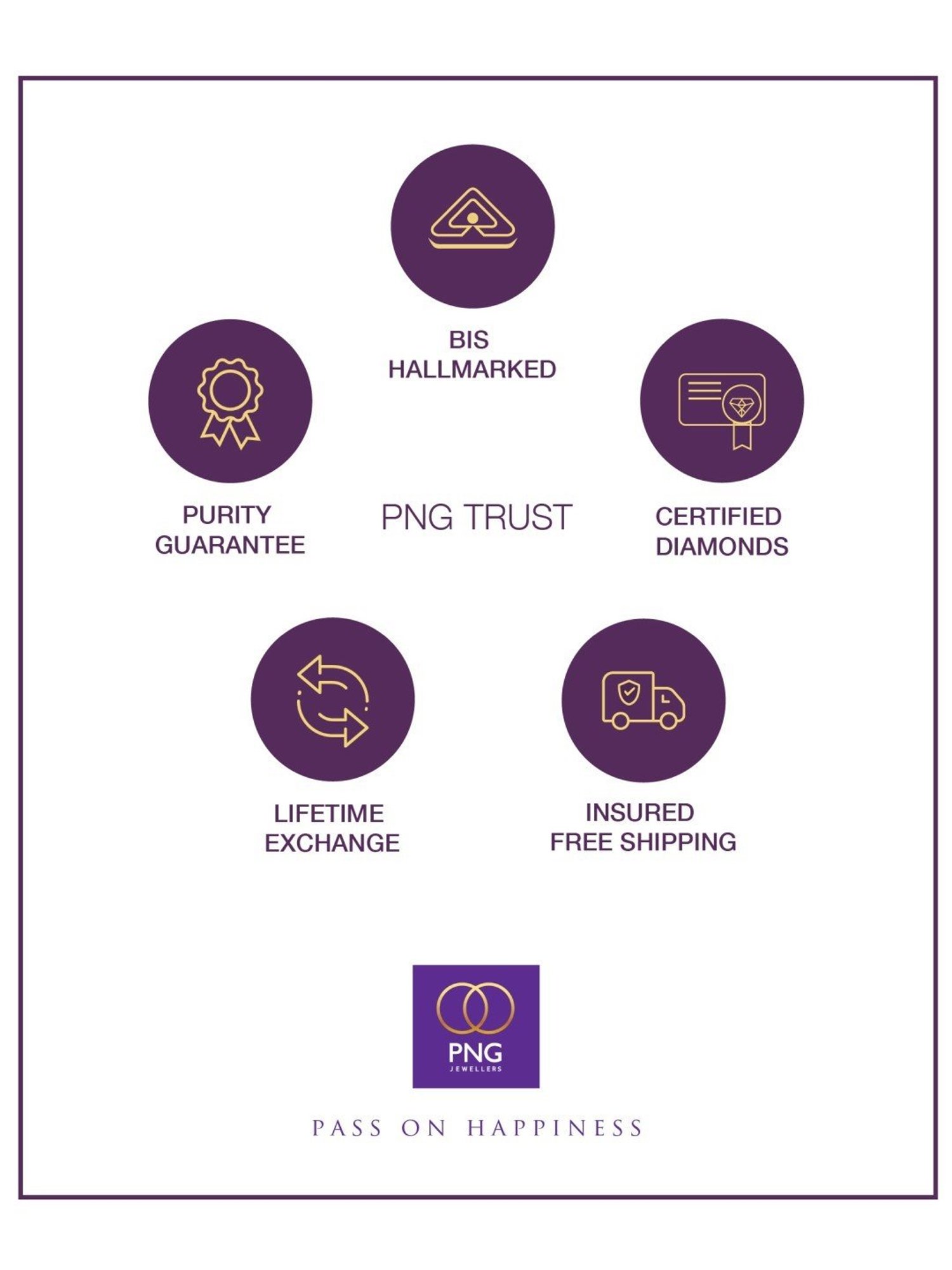 P.N.Gadgil Jewellers 22k Yellow Gold Ellipse Flora Stud Earrings