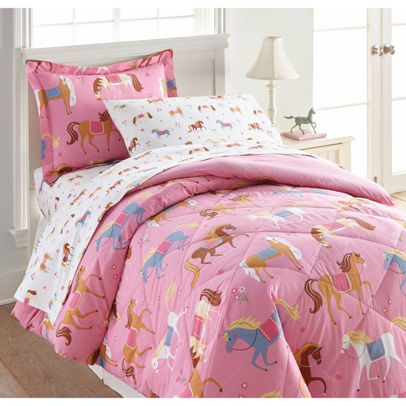 Twin Horses 100% Cotton Sheet Set - WildKin