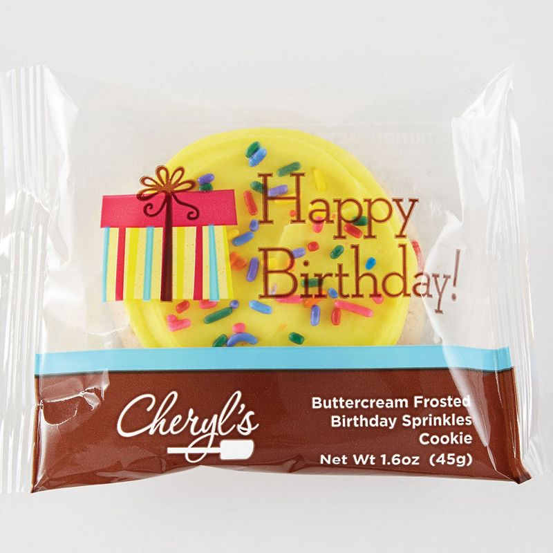 Cheryl's Cookies Birthday in a Box Cookie and Bakery Gift Set with Birthday Cake and candles (20 pieces)