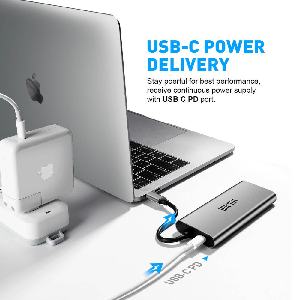 USB C Hub, 11 in 1 USB C to HDMI Adapter with 1000M Ethernet, 4K HDMI, 1080P VGA,Power Delivery PD Charging Port, 3 USB 3.0 Ports Adapter Compatible for MacBook Pro, ChromeBook, XPS, and USB C Devices