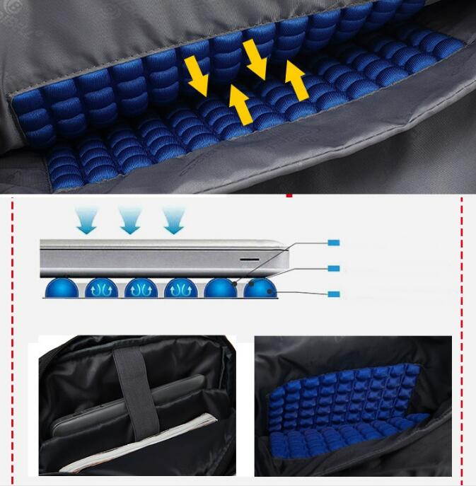 LUOM 17.3" Laptop Bag Laptop Briefcase Fits Up to 17.3 Inch Laptop Water-Repellent Gaming Computer Bag Shoulder Bag Large Capacity for Travel/Business/School/Men, CB-5003,  Black