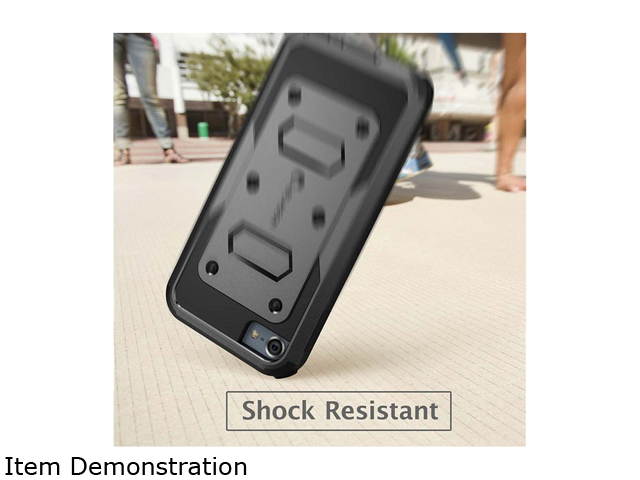 i-Blason Apple iPod Touch (5th & 6th Generations) Case - Armorbox Series Fullbody Case with Screen Protector iTouch-6G-Armorbox-Black