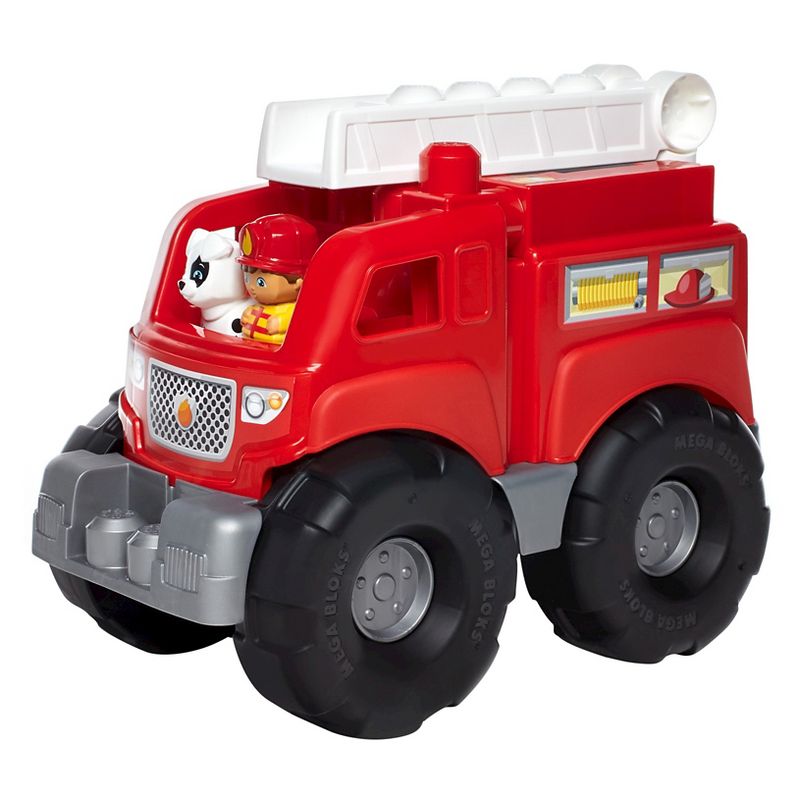 Mega Bloks Fire Truck Rescue Building Set