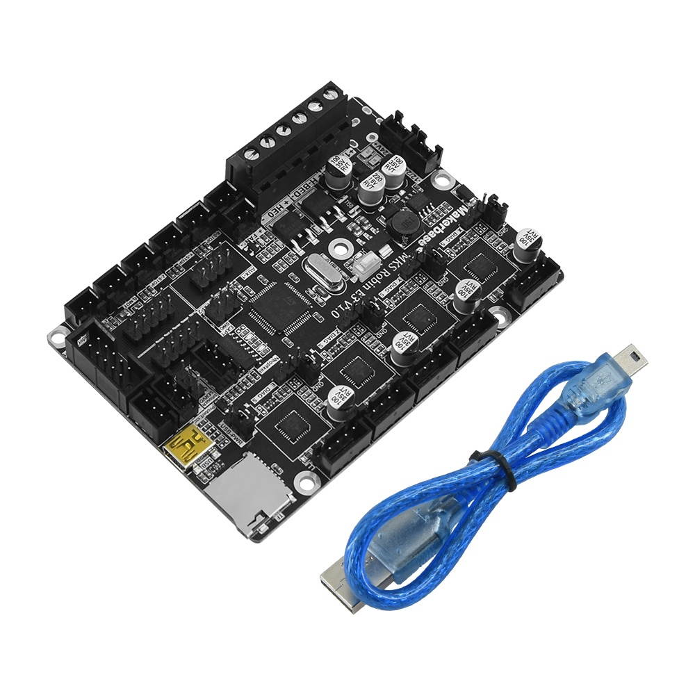 MKS Robin E3 V1.0 32Bit Control Board Integrated TMC2209 UART Mode Upgrade 3D Printer Parts Motherboard Compatible with Creality Ender 3 Ender 5 CR-10