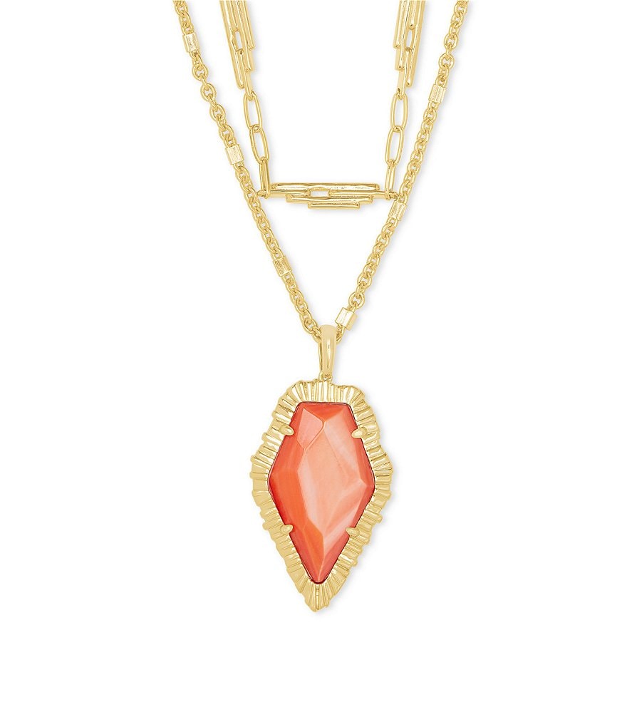 Kendra Scott Tessa Gold Multi Strand Necklace