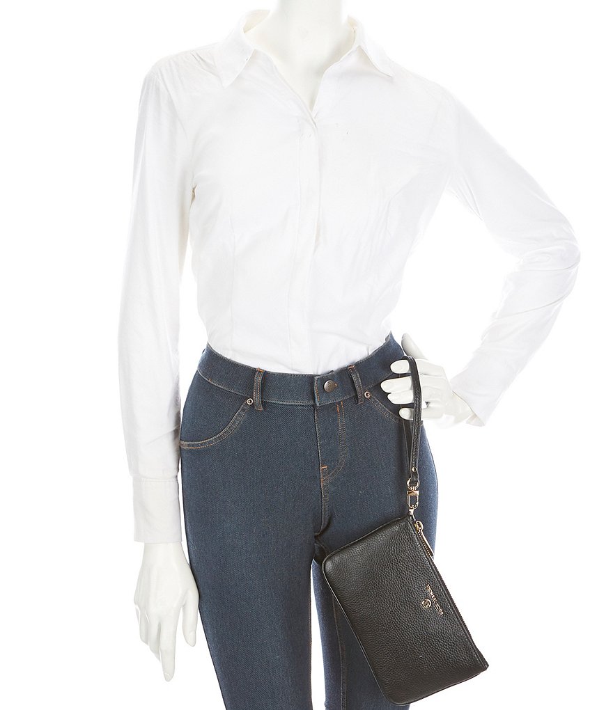 Michael Kors Jet Set Charm Medium Top Zip Wristlet