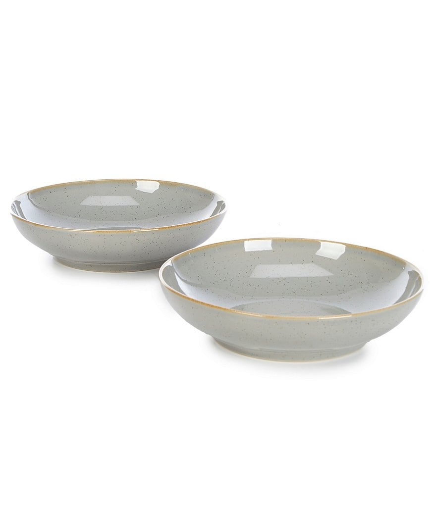Noble Excellence Astoria Glazed Dinner Bowls, Set of 2