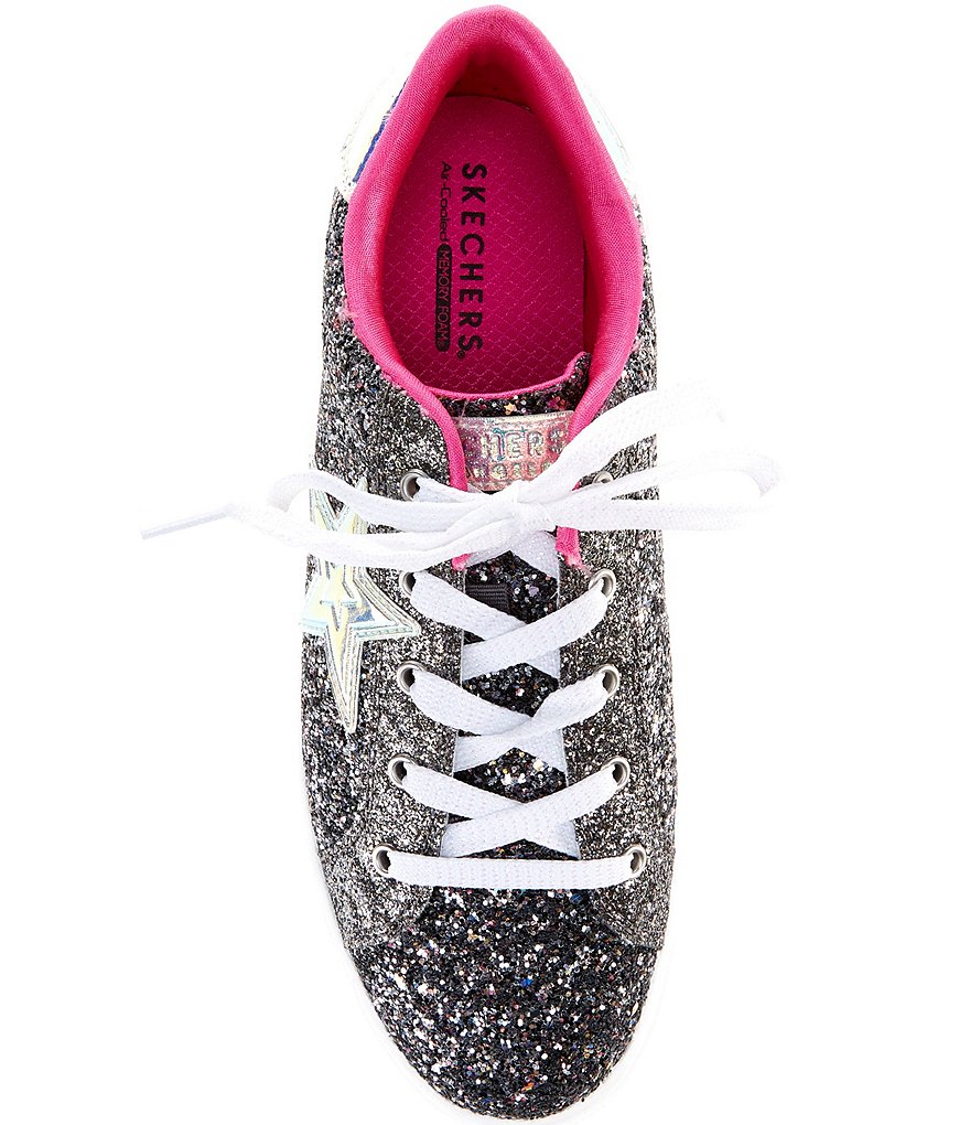 Skechers Girls' Street Goldie Sparkle It Star Sneakers (Youth)
