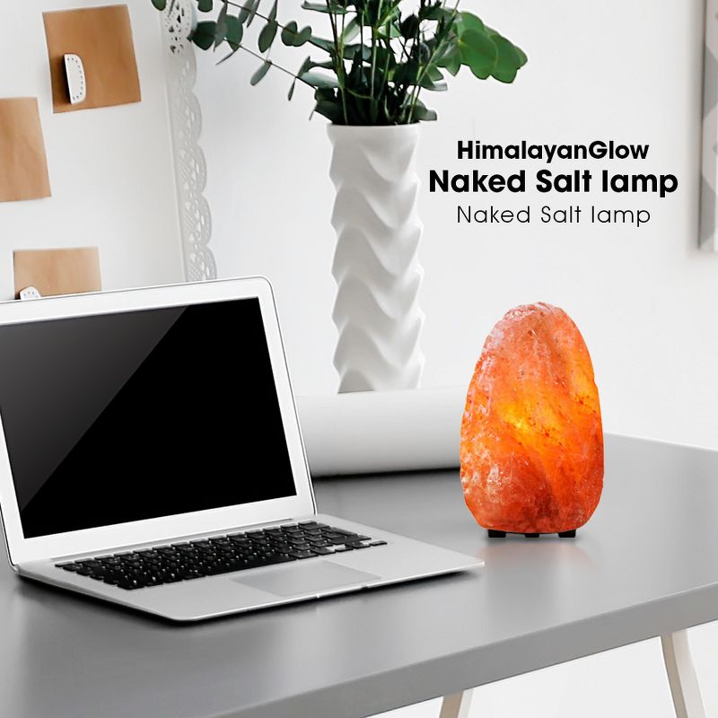 Natural Salt Lamp Orange - Himalayan Glow