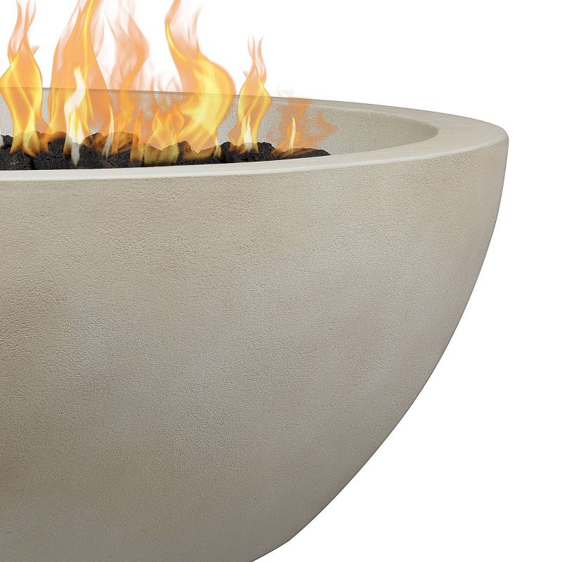 Caro Medium Propane Fire Bowl Fog - Jensen Co.