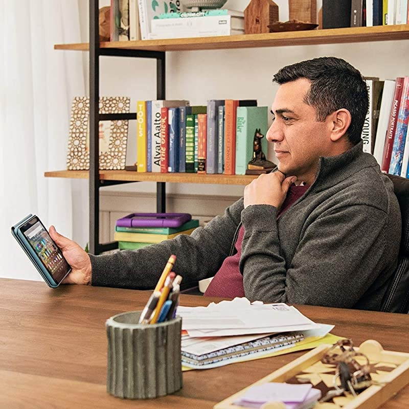 HD 8 tablet, 8" HD display, 32 GB, designed for portable entertainment, Black, without lockscreen ads