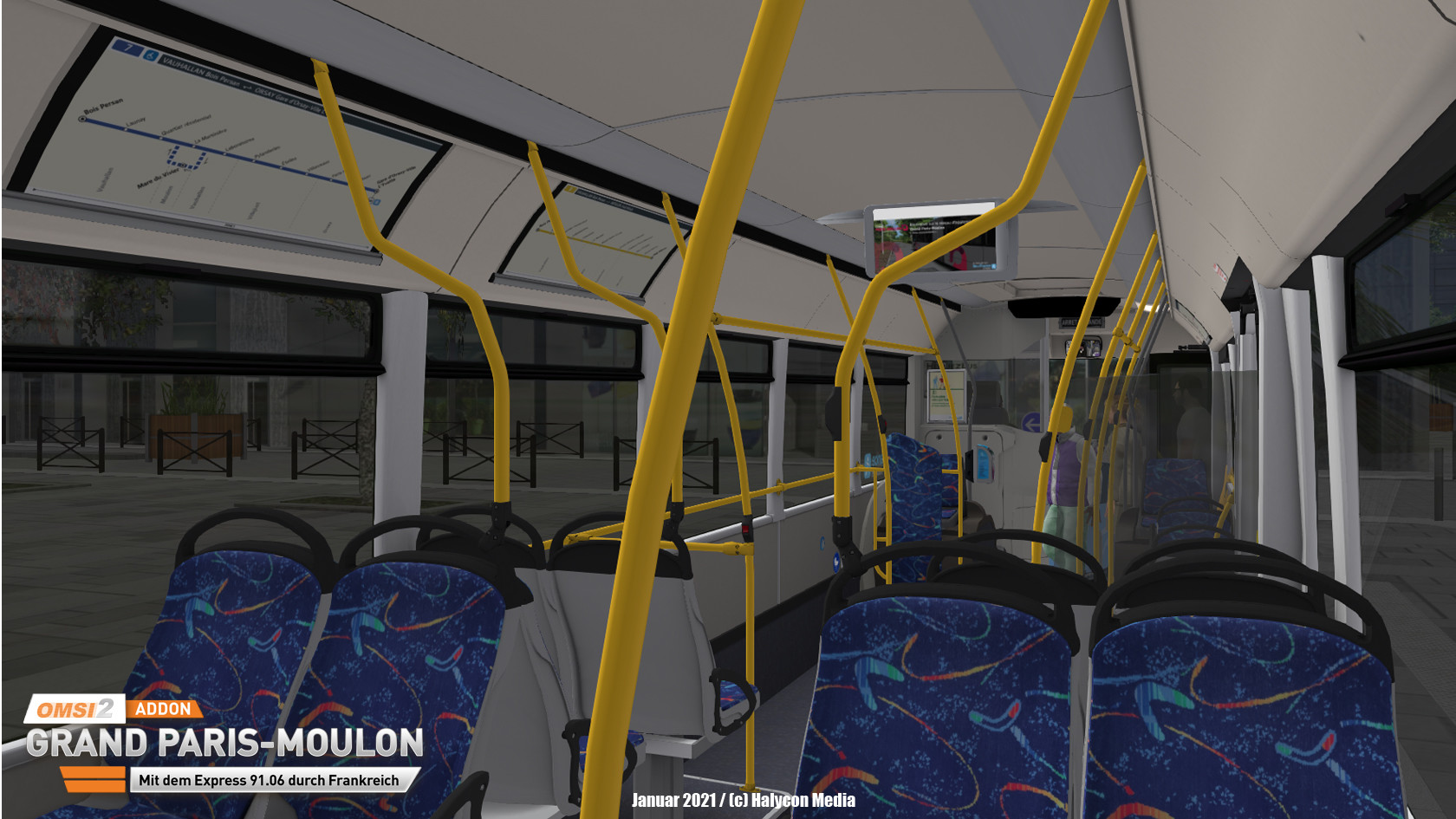 OMSI 2 Add-On E-Bus Hamburg  [Online Game Code]