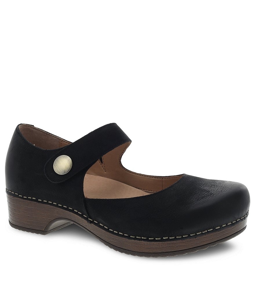 Dansko Beatrice Suede Block Heel Mary Jane