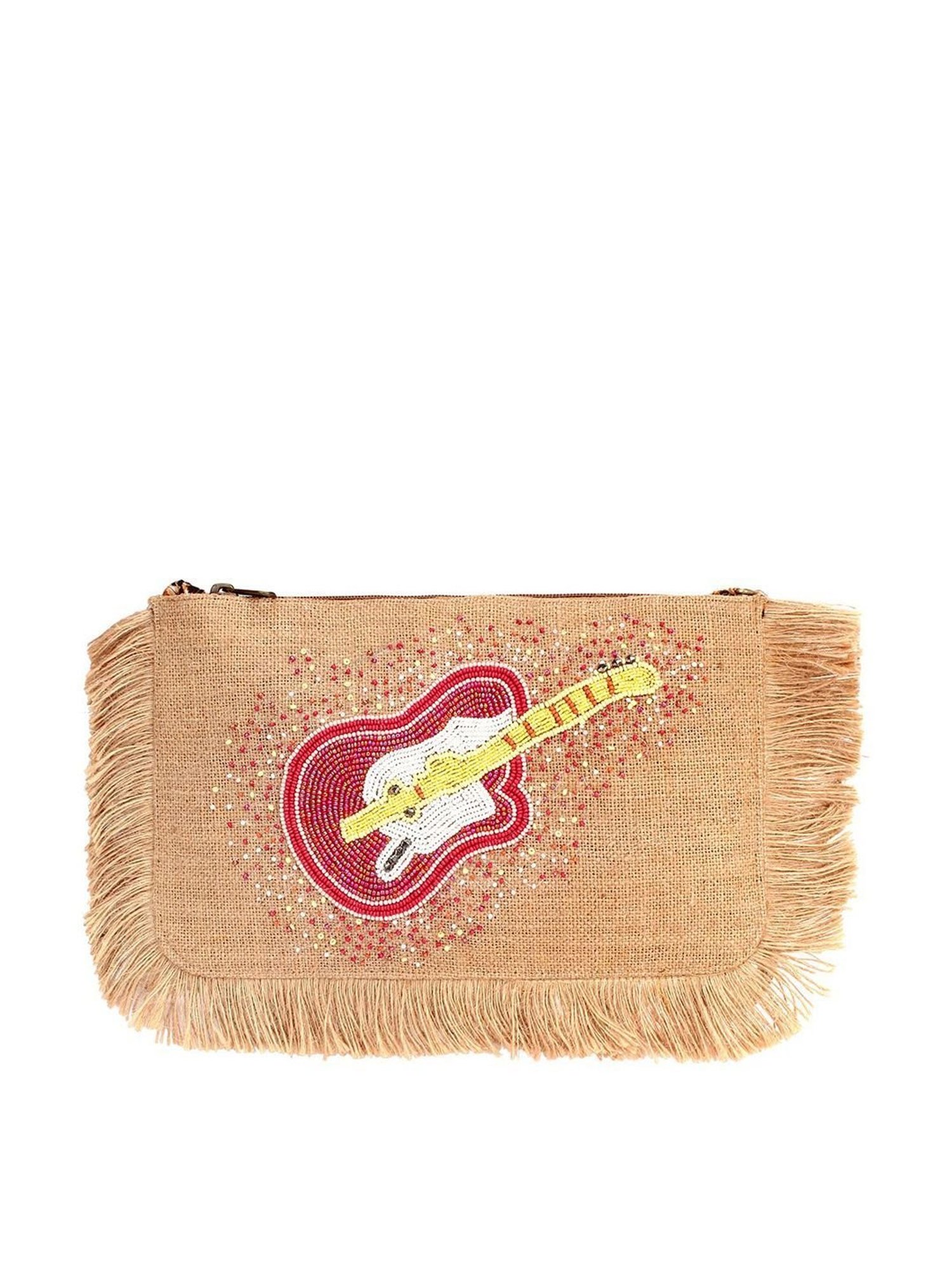 Spice Art Beige Clutch