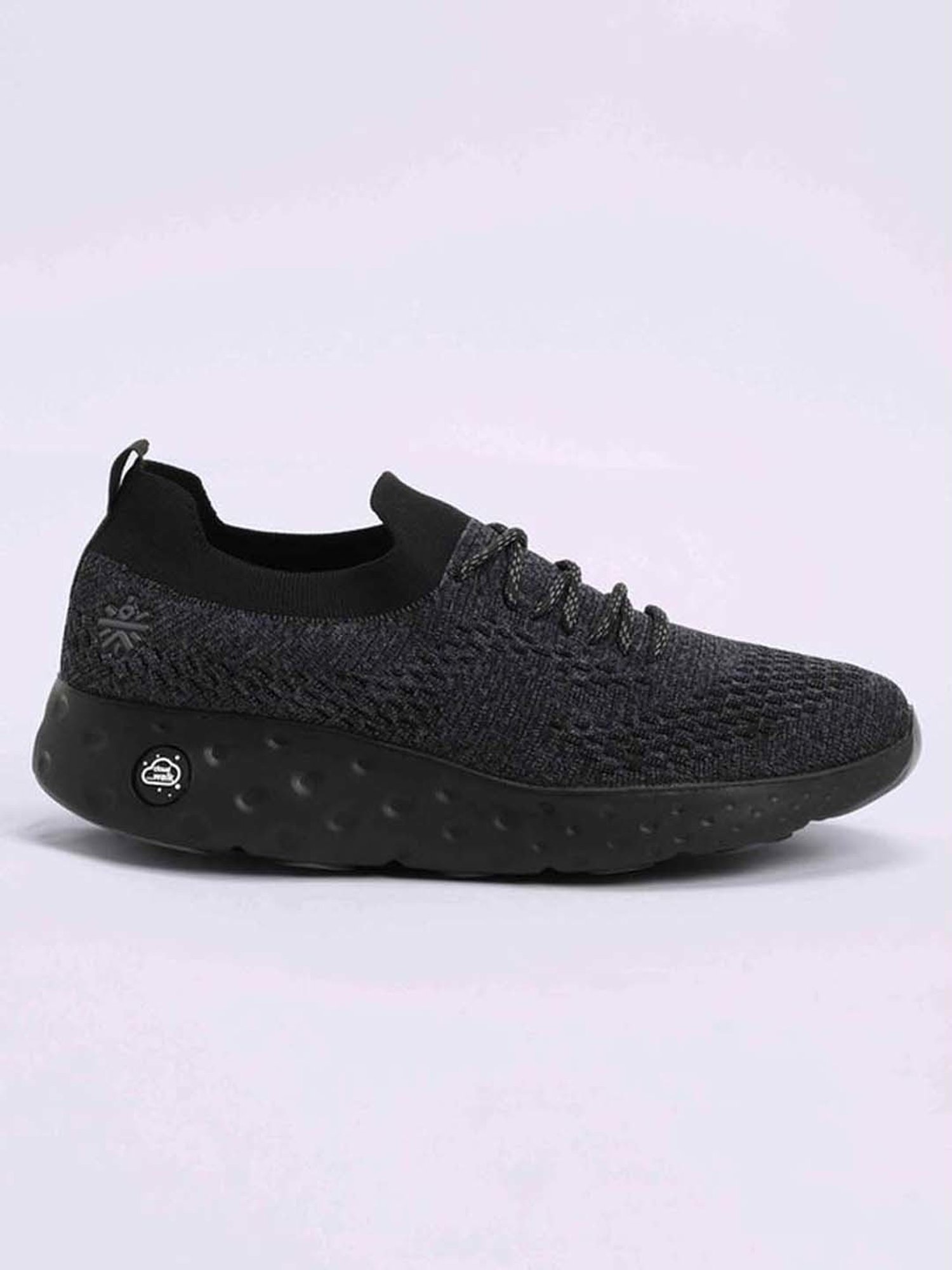 cultsportone EZ+ Plus Men's Black Running Shoes
