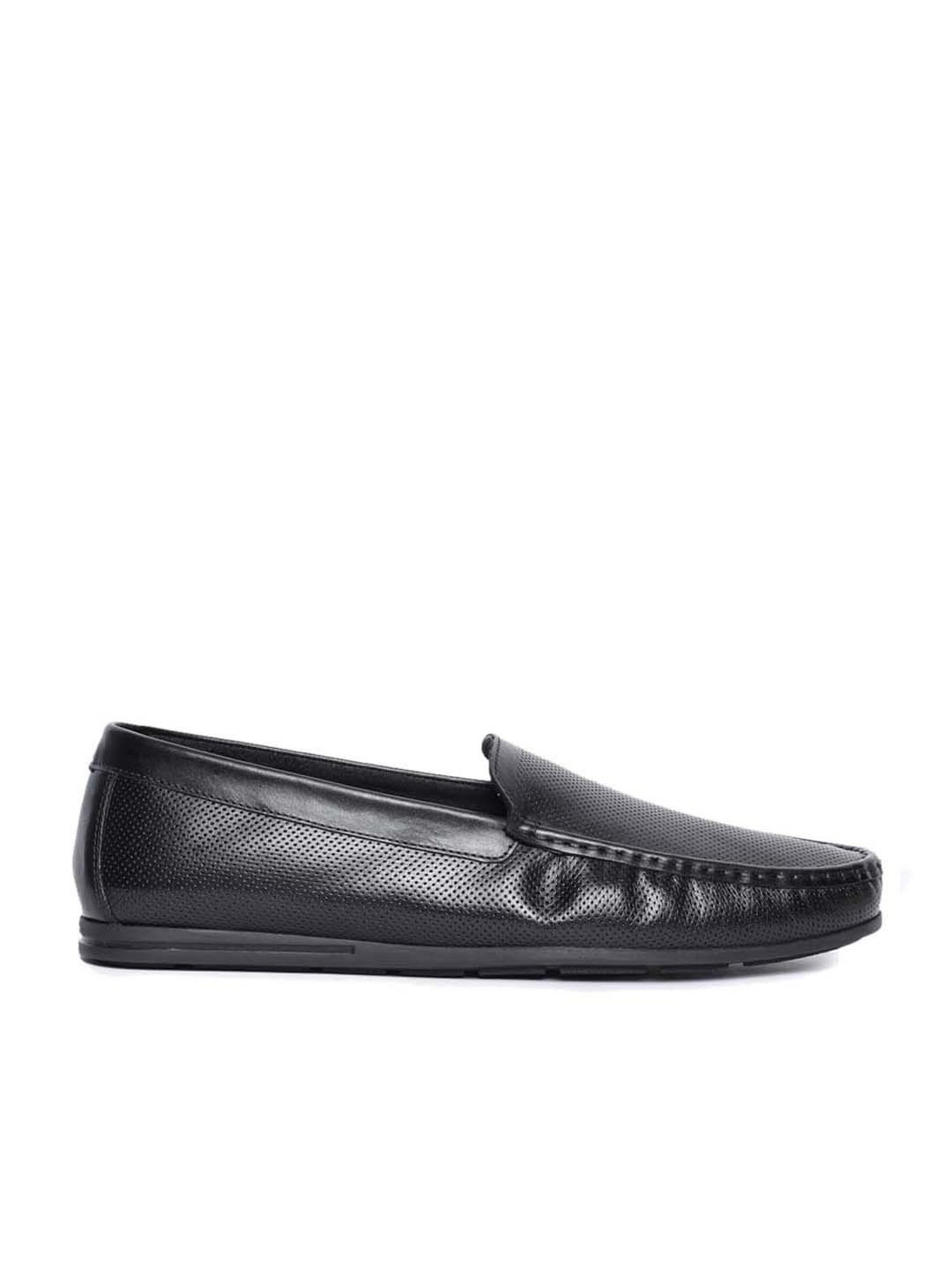 Gabicci Men's Enzo Black Formal Loafers