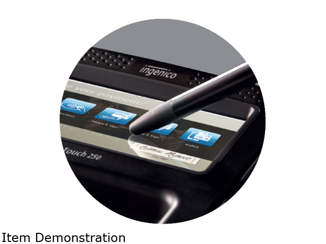 Ingenico iSC Touch 250 Compact Multi-lane POS Payment Terminal - ISC250-31P2592A - Blank