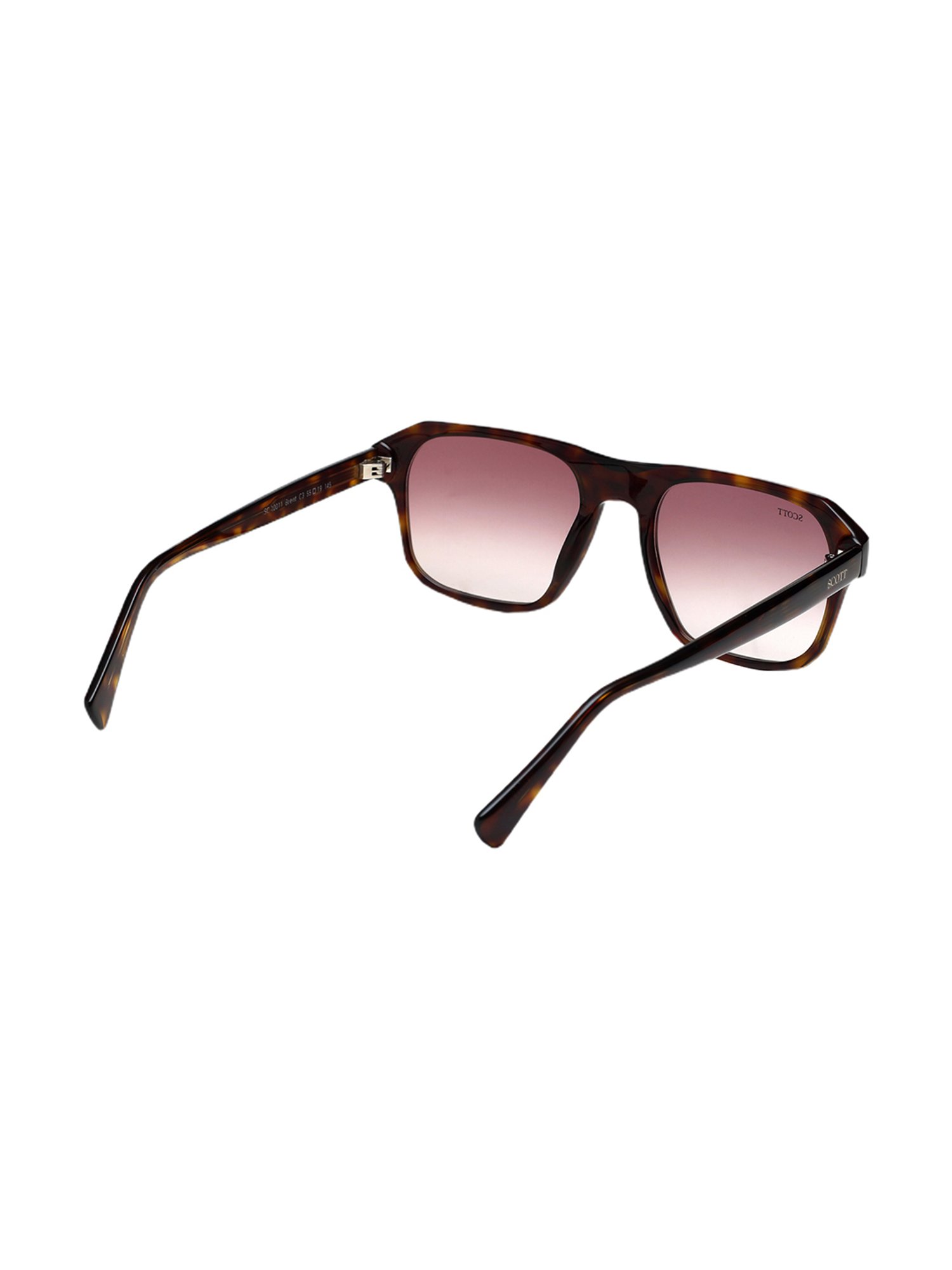 Scott Pink Square Sunglasses for Men