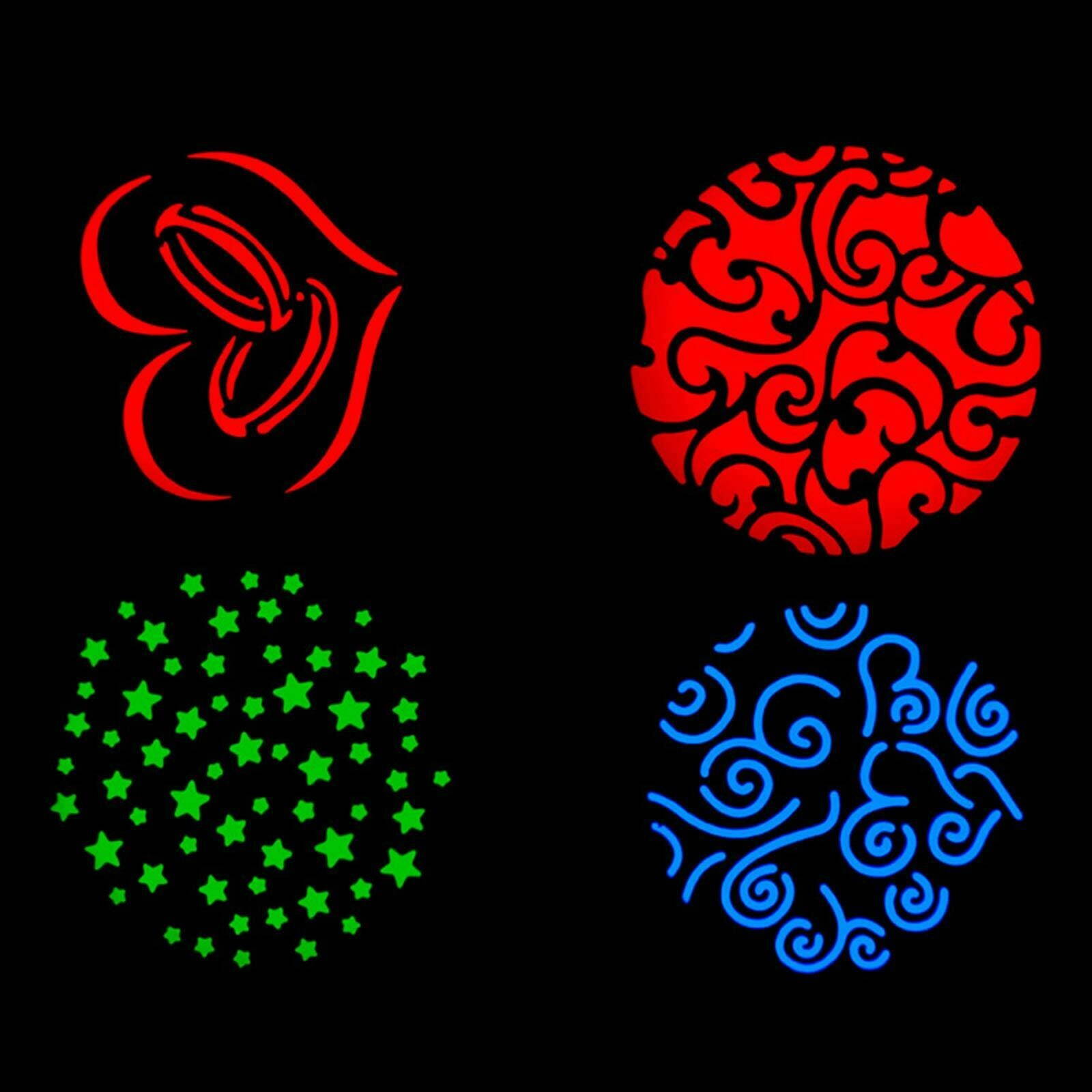 ADJ PinPoint GOBO Color Battery Powered RGBA 4-in-1 LED GOBO Projector