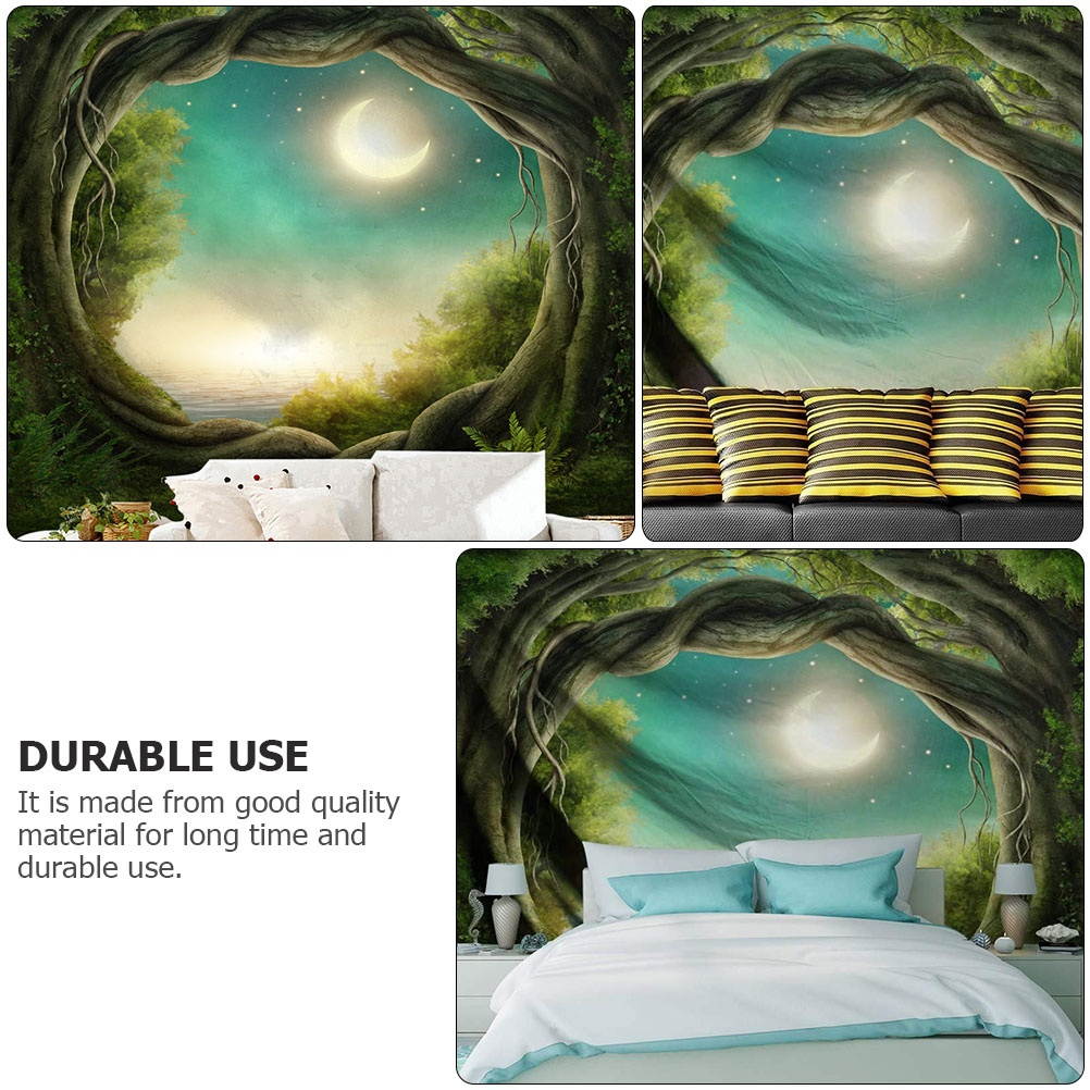Forest Pattern Tapestry Wall Tapestry Decorative Tapestry Wall Hanging Cloth