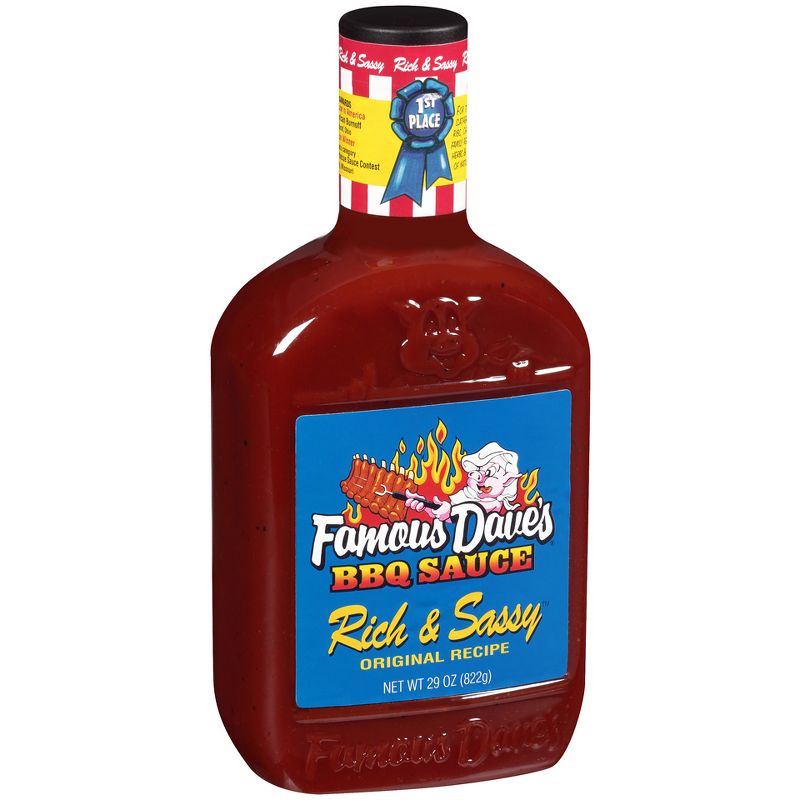 Famous Dave's Rich & Sassy Barbeque Sauce - 29oz