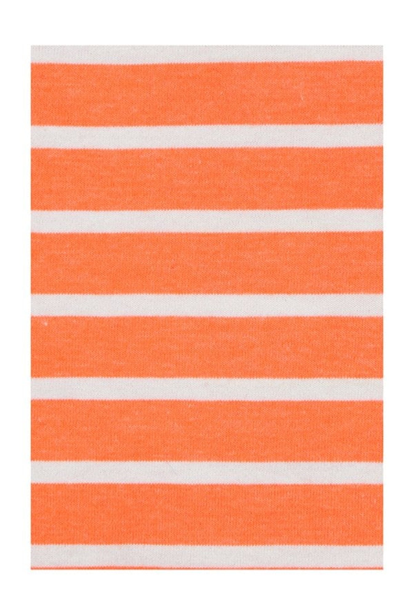 Cherry Crumble by Nitt Hyman Boys Orange Striped T-Shirt