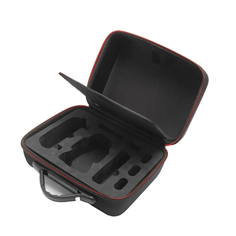 Mini Drone Carrying Case-Waterproof Hard-Shell EVA Portable Travel Case Fit for DJI Mini Quadcopter Drone, 3X Batteries, Remote Controller, Charging Hub, Propellers and Other Accessories