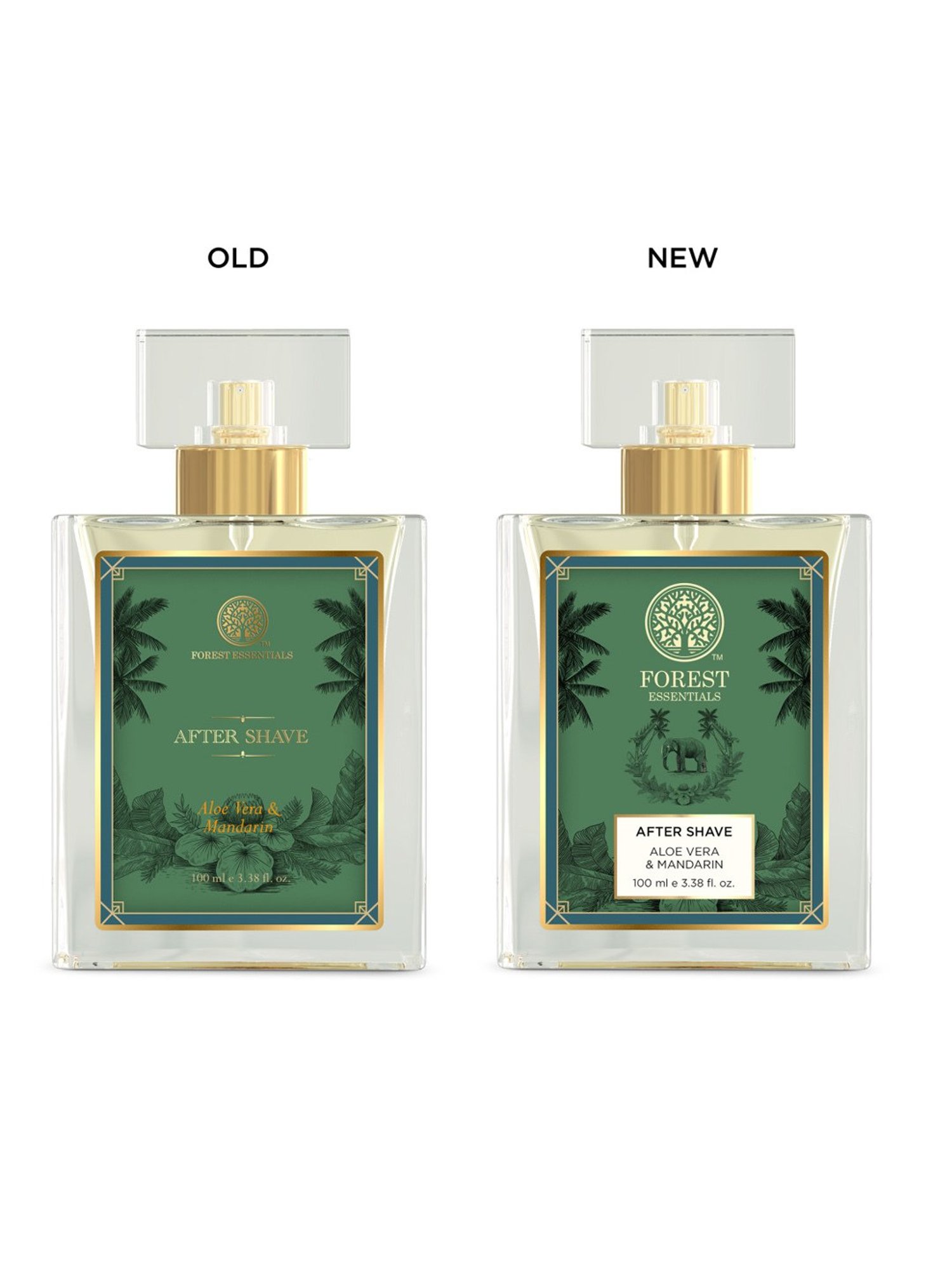 Forest Essentials Aloe Vera & Mandarin Aftershave Spray Splash with Refreshing Toner - 100 ml