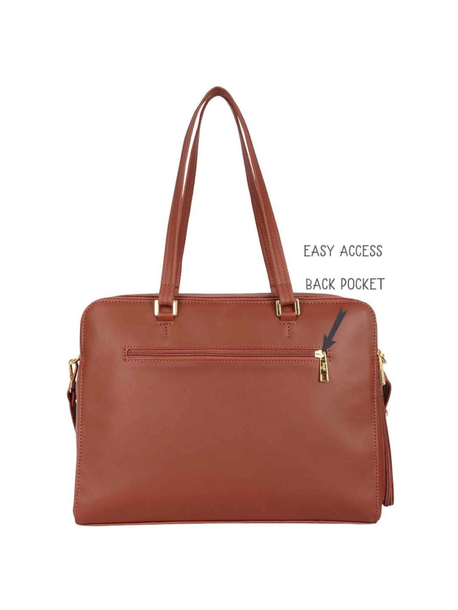 Baggit Tan Medium Messenger Bag