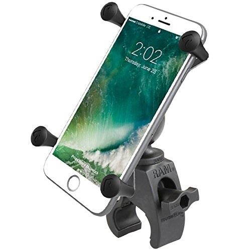 RAM Tough-Claw Mount with Universal X-Grip Large Phone Cradle for Plus Sized Phones
