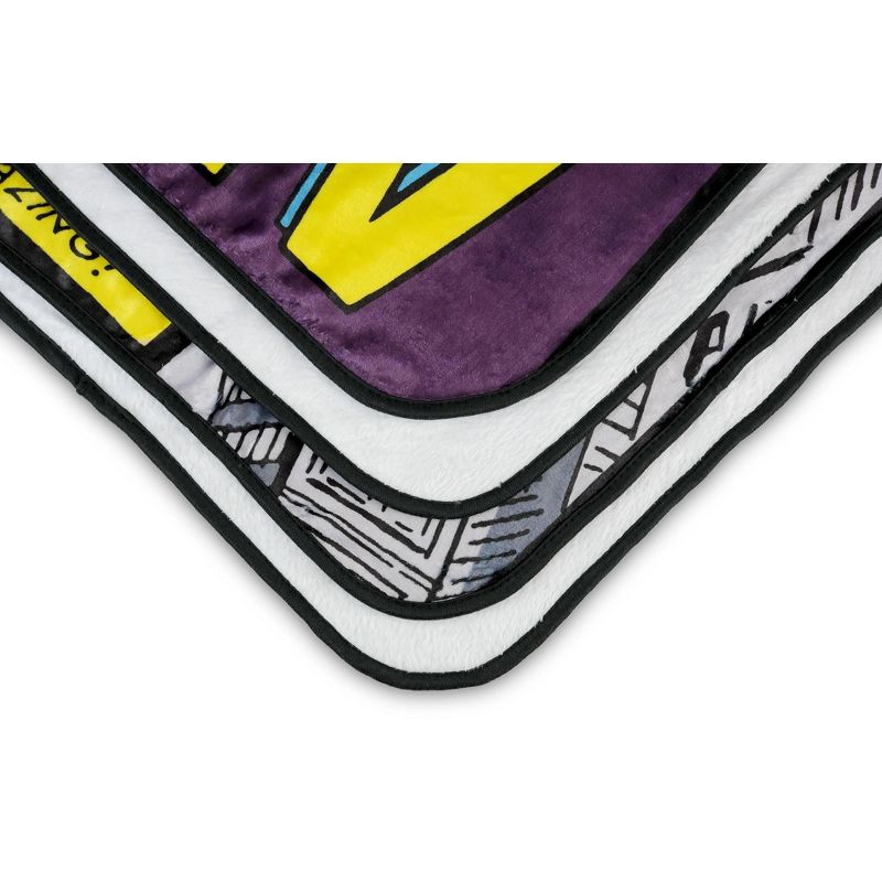 Surreal Entertainment Marvel Spider-Man Amazing Fantasy No. 15 Fleece Throw Blanket | 60 x 45 Inches