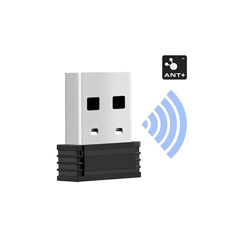 USB ANT Stick Compatible with Zwift TrainerRoad Wahoo Garmin Cycleops Trainer Rouvy TacX Sufferfest PerfPRO