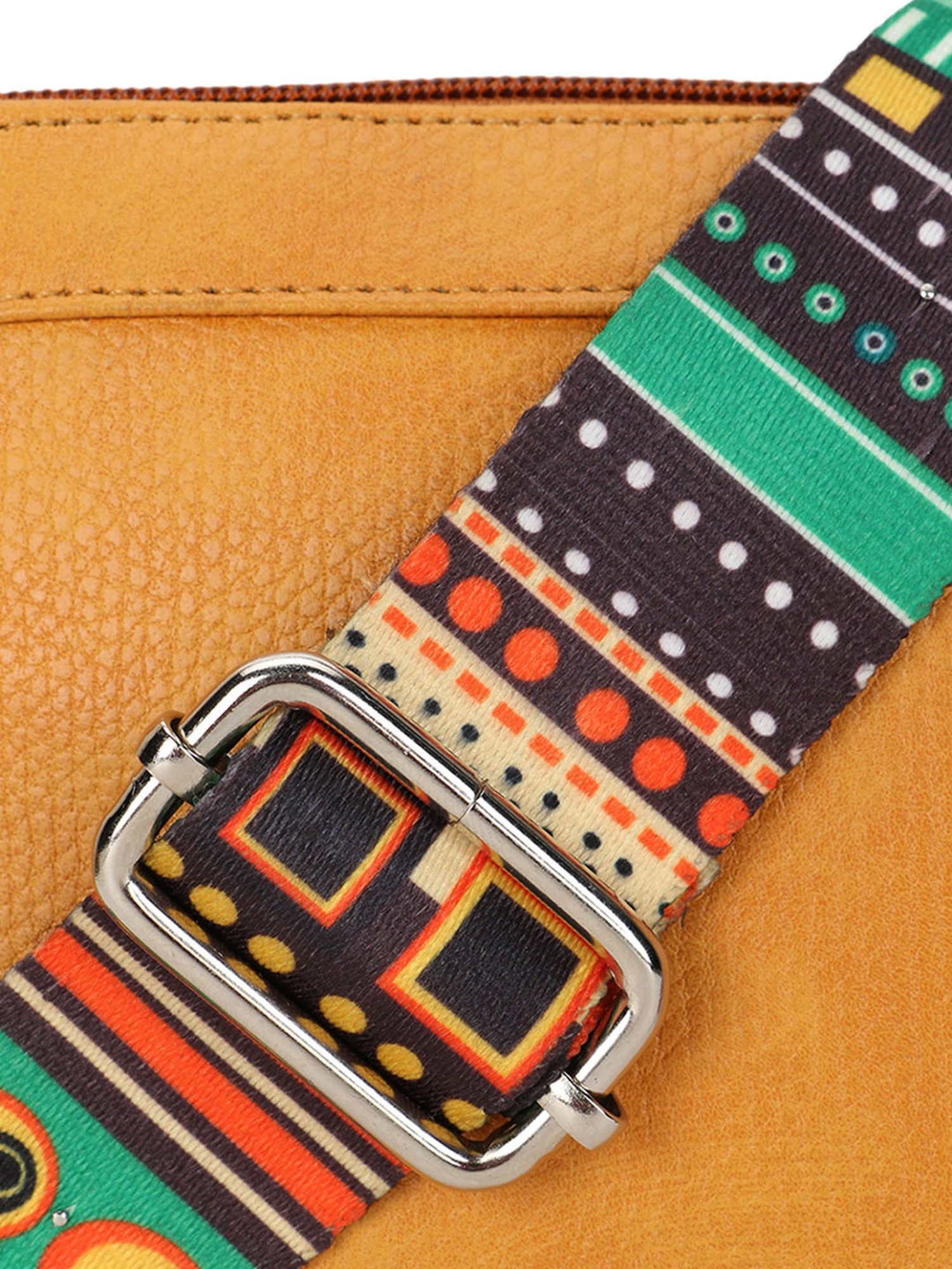 Spice Art Tan Solid Medium Cross Body Bag