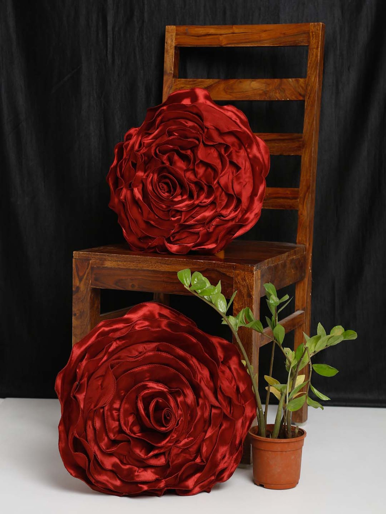 Romee Multi Polyester Abstract Chair Pads