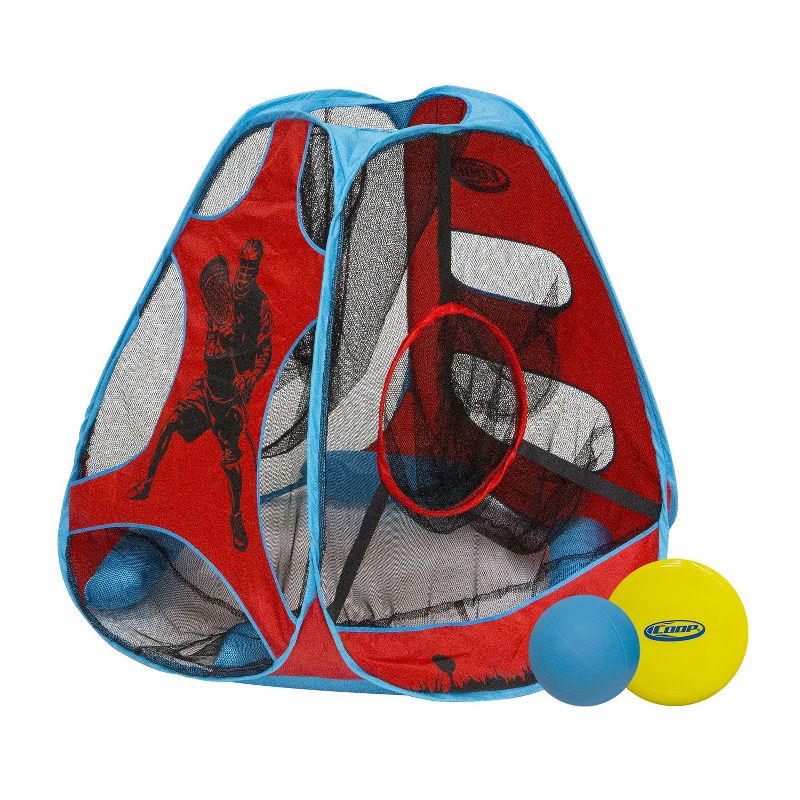 Swim Way 35" Hydro 5-in-1 Swimming Pool Game Set - Blue/Red