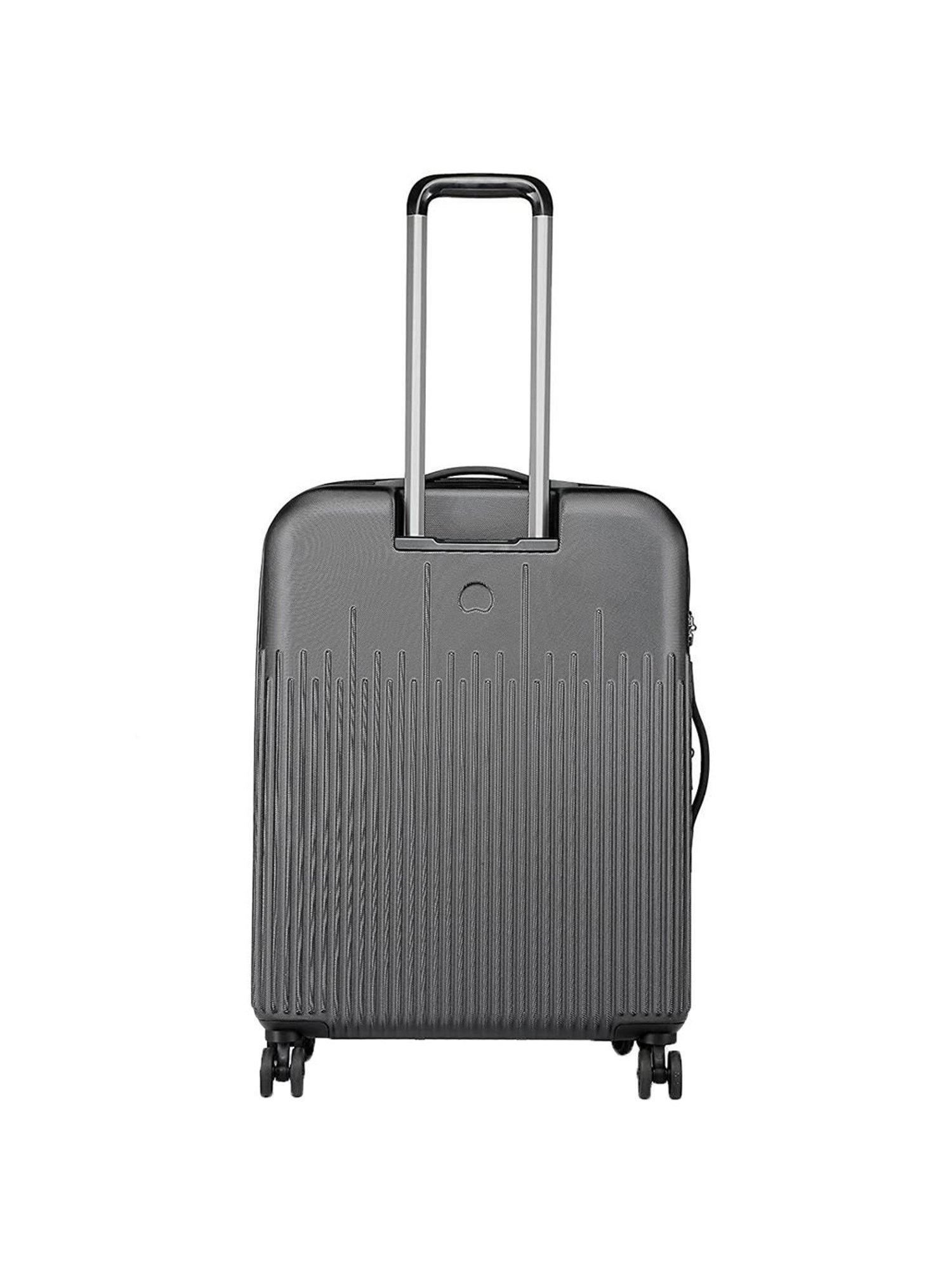 Delsey Black 4 Wheel Small Hard Cabin Trolley - 35 cm