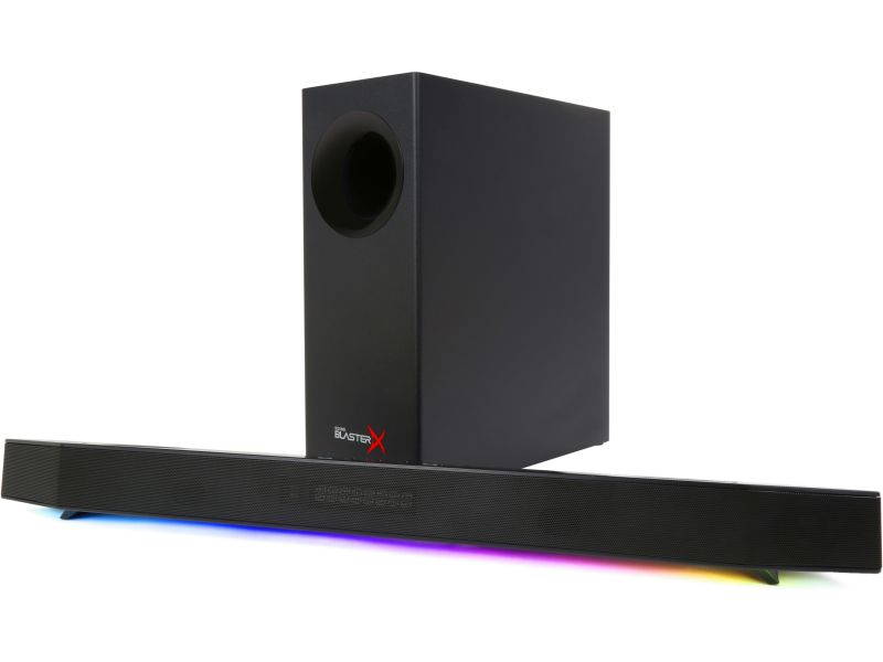 Sound BlasterX Katana Multi-channel Bluetooth Wireless Gaming Soundbar (Black)