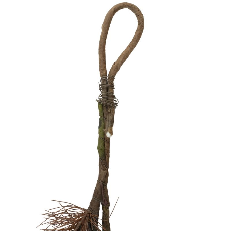 Northlight 22" Brown Artificial Leaves and Pine Cones Christmas Swag