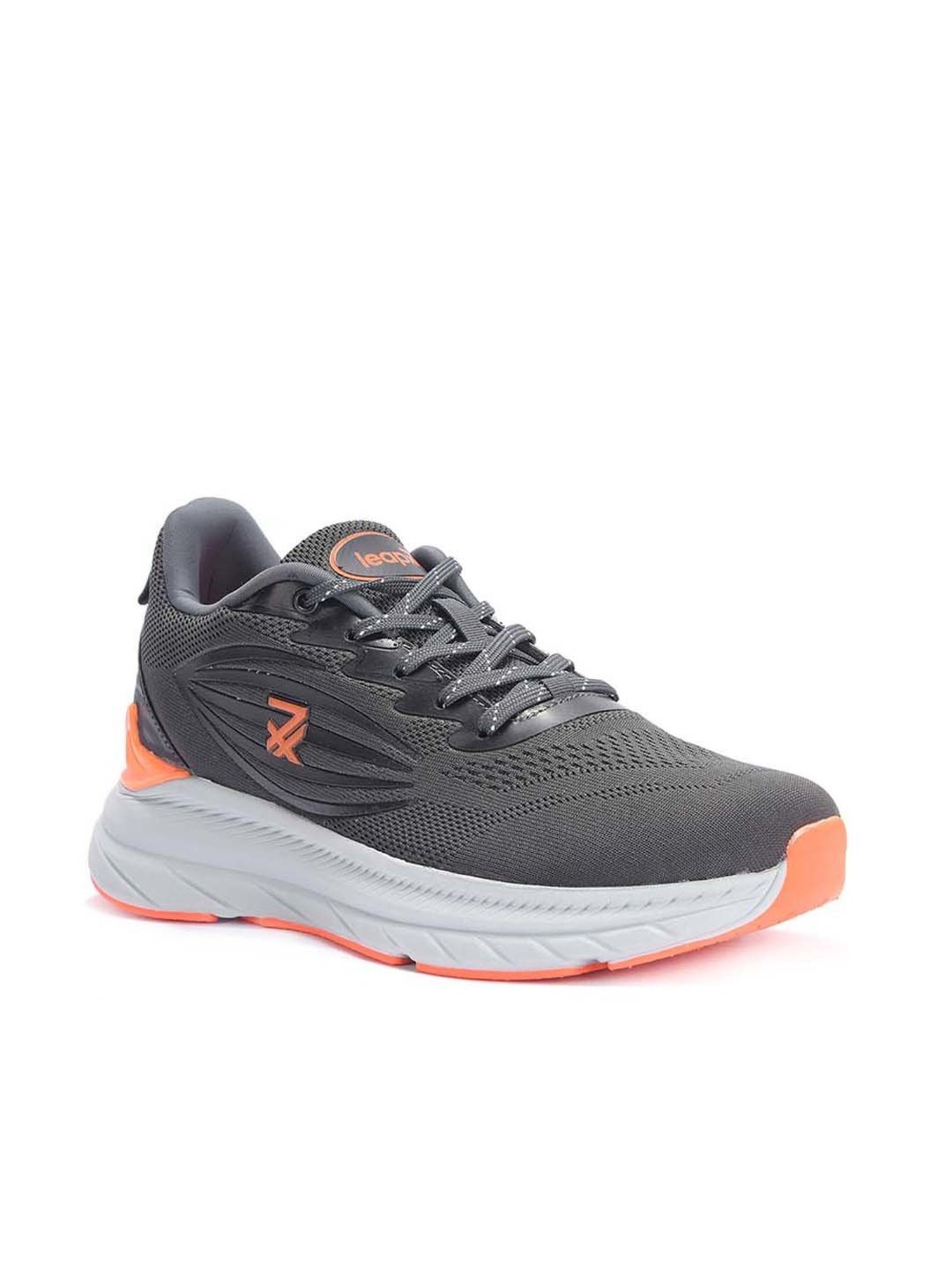 Leap7X by Liberty Men's Grey Running Shoes