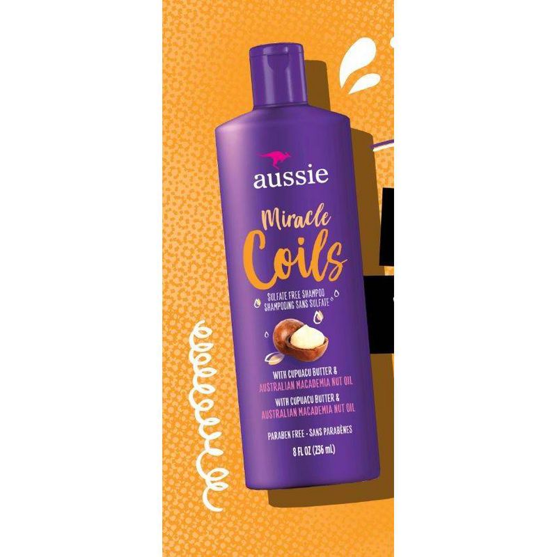 Aussie Coils Sulfate Free Shampoo - 8 fl oz