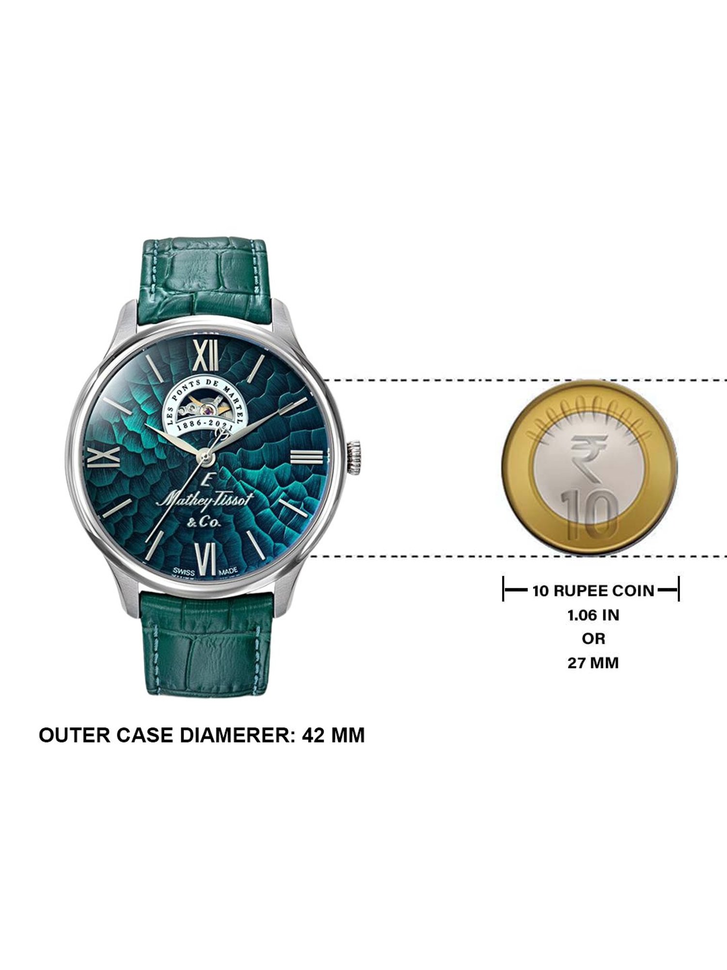 Mathey Tissot MC1886AV Analog Watch for Men