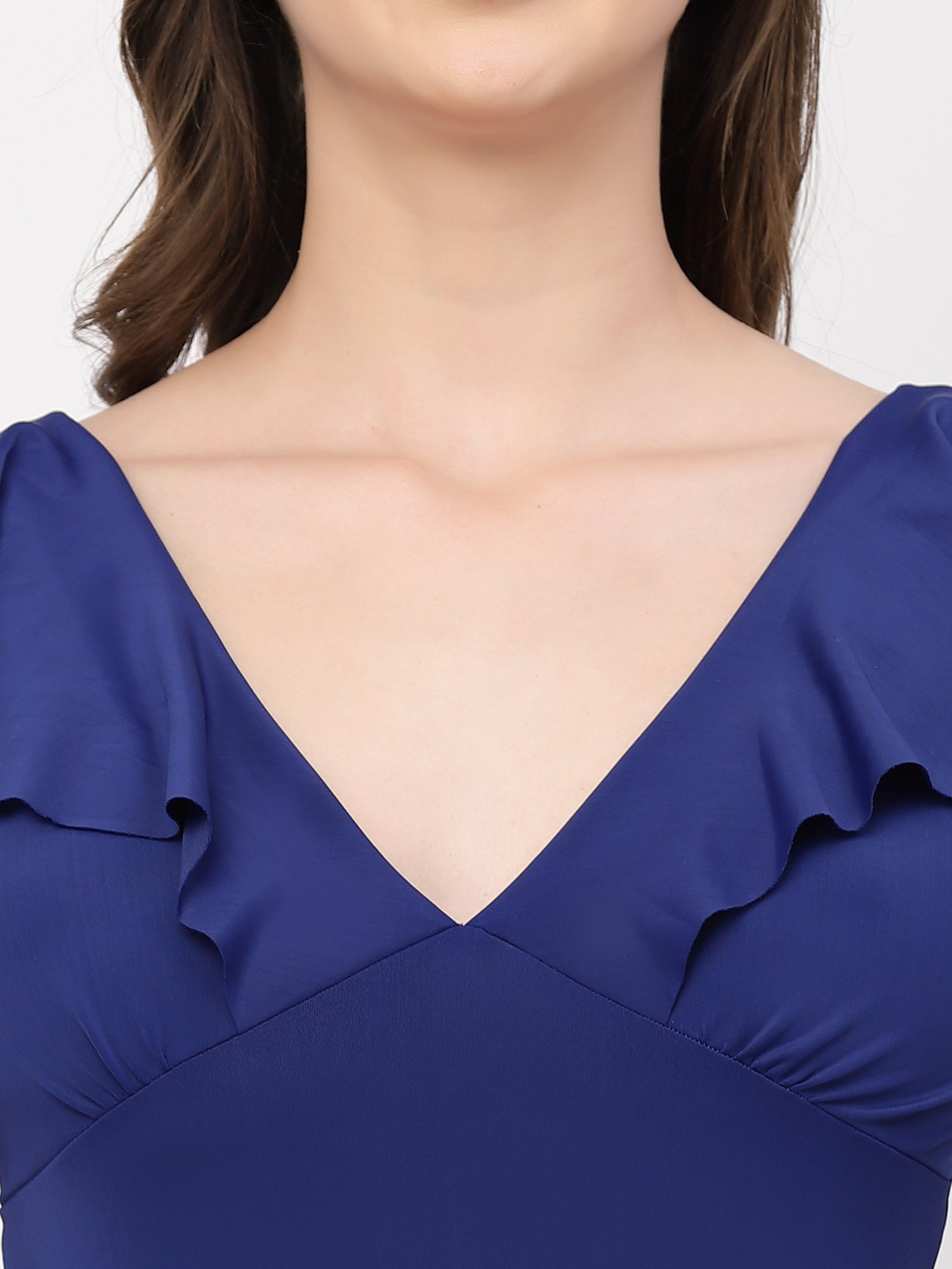 Cukoo Blue Plain Swimwear