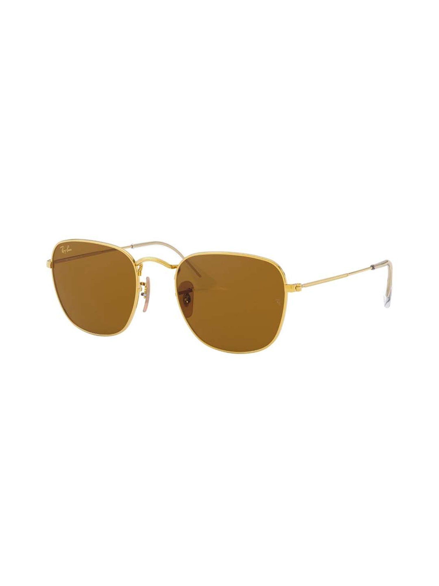RAY-BAN Unisex UV Protected Brown Lens Square Sunglasses - 0RB385791963351