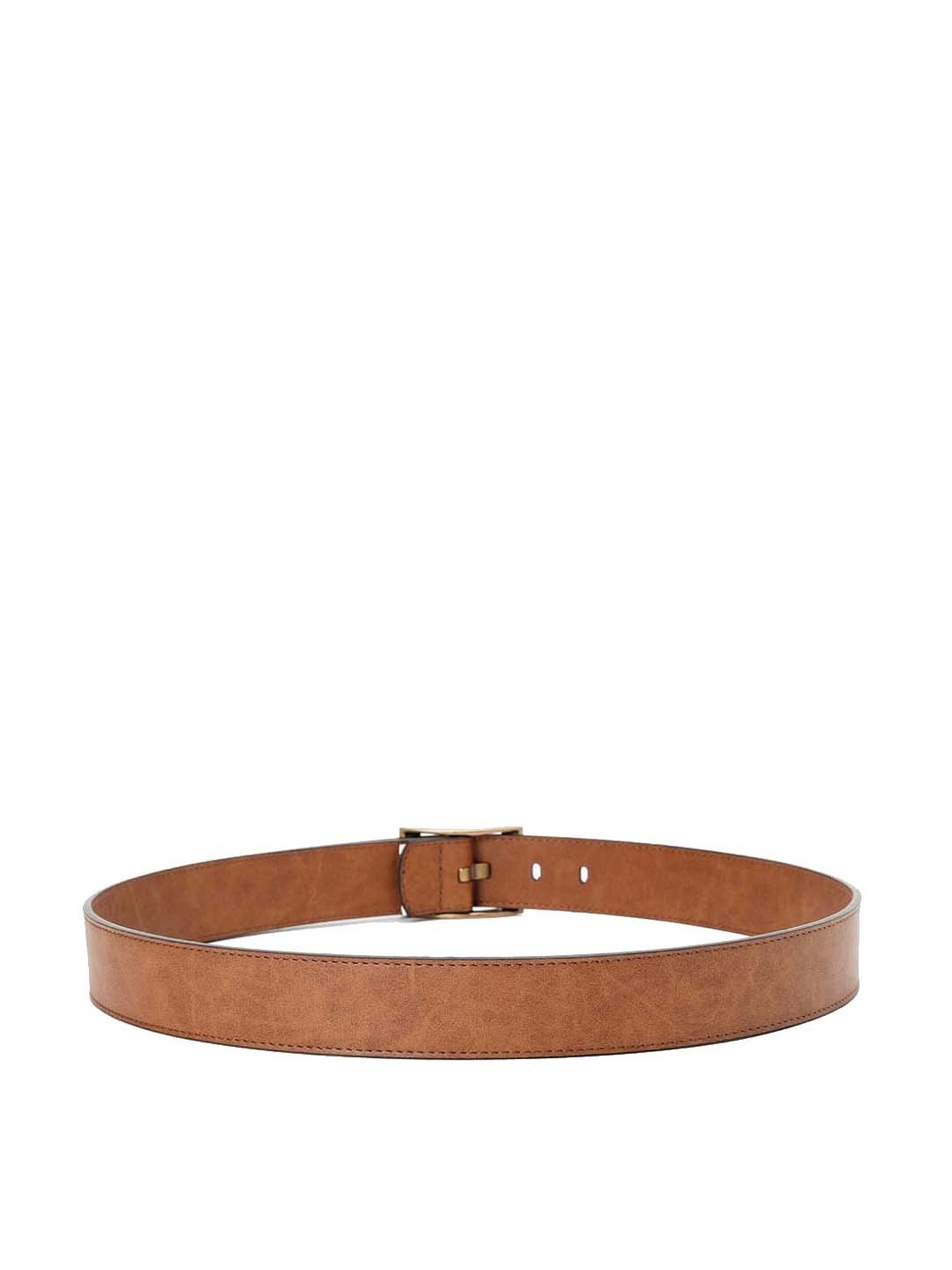 Fossil Griffin Brown Leather Casual Belt For Men