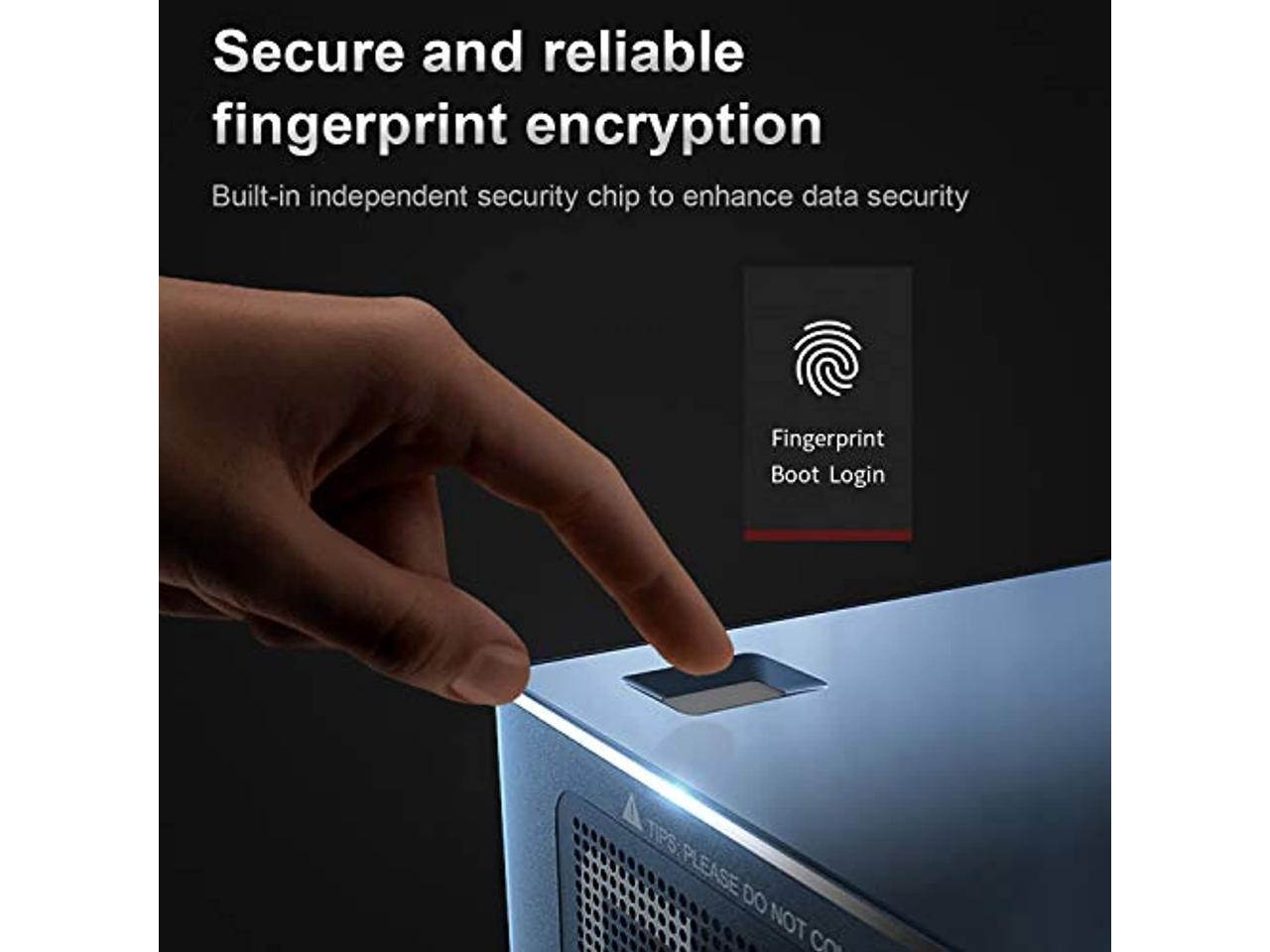 Beelink GTR Mini PC Windows 10 Pro, AMD Ryzen 7 3750H (up to 4GHz) with 16G DDR4 512GB NVME SSD Radeon Vega 10 Graphics WiFi 6 Dual HDMI 4K Gaming Mini Desktop Computer Offie