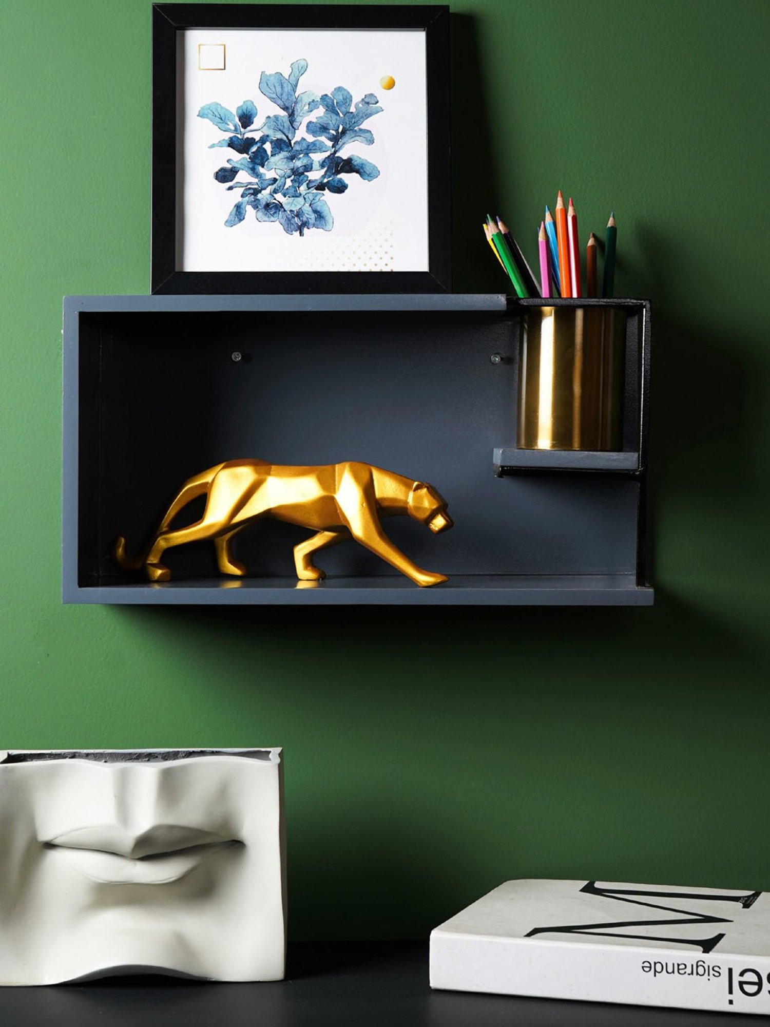 Nilkamal Cora White Engineered Wood TV Entertainment Unit with 2 Shelves