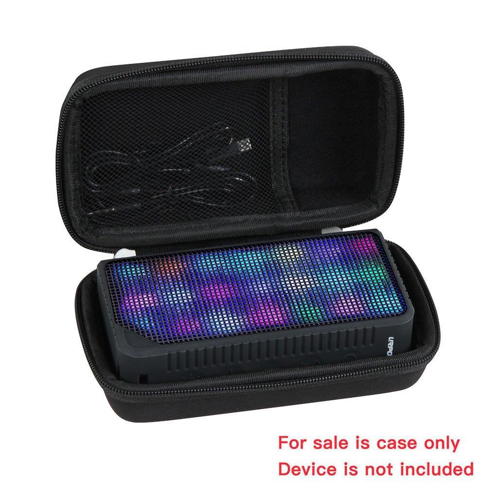 Hermitshell Hard EVA Travel Black Case Fits Bluetooth Speakers URPOWER Hi-Fi Portable Wireless Stereo Speaker